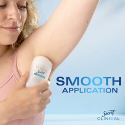 Alternative view of Lăn khử mùi Secret Clinical Invisible Solid Antiperspirant and Deodorant, Completely Clean