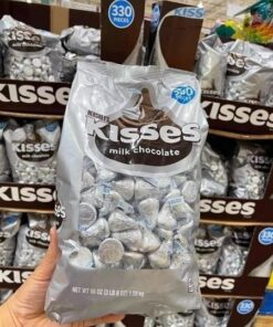 Kẹo Chocolate Sữa Hershey’s Kisses 330 Viên 1.58kg Mỹ