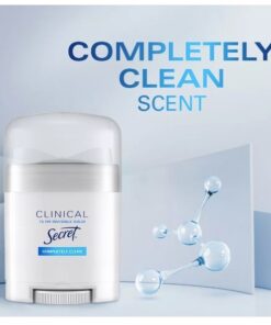 Lăn khử mùi Secret Clinical Invisible Solid Antiperspirant and Deodorant, Completely Clean Lăn khử mùi Secret Clinical Invisible Solid Antiperspirant and Deodorant, Completely Clean - Yêu Hàng Ngoại