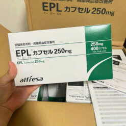 Viên uống hỗ trợ gan nhiễm mỡ EPL Capsules 250mg Alfresa Nhật Bản