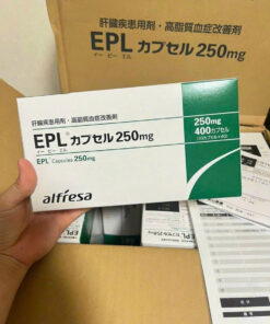 Viên uống hỗ trợ gan nhiễm mỡ EPL Capsules 250mg Alfresa Nhật Bản