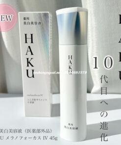 Tinh chất hỗ trợ nám trắng da HAKU Melano Focus IV Serum Nhật Bản Tinh chất hỗ trợ nám trắng da HAKU Melano Focus IV Serum Nhật Bản - Yêu Hàng Ngoại