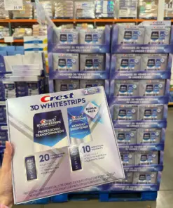 Miếng Dán Trắng Răng Crest 3D Whitestrips Mỹ (60 Miếng) Miếng Dán Trắng Răng Crest 3D Whitestrips Mỹ (60 Miếng) - Yêu Hàng Ngoại