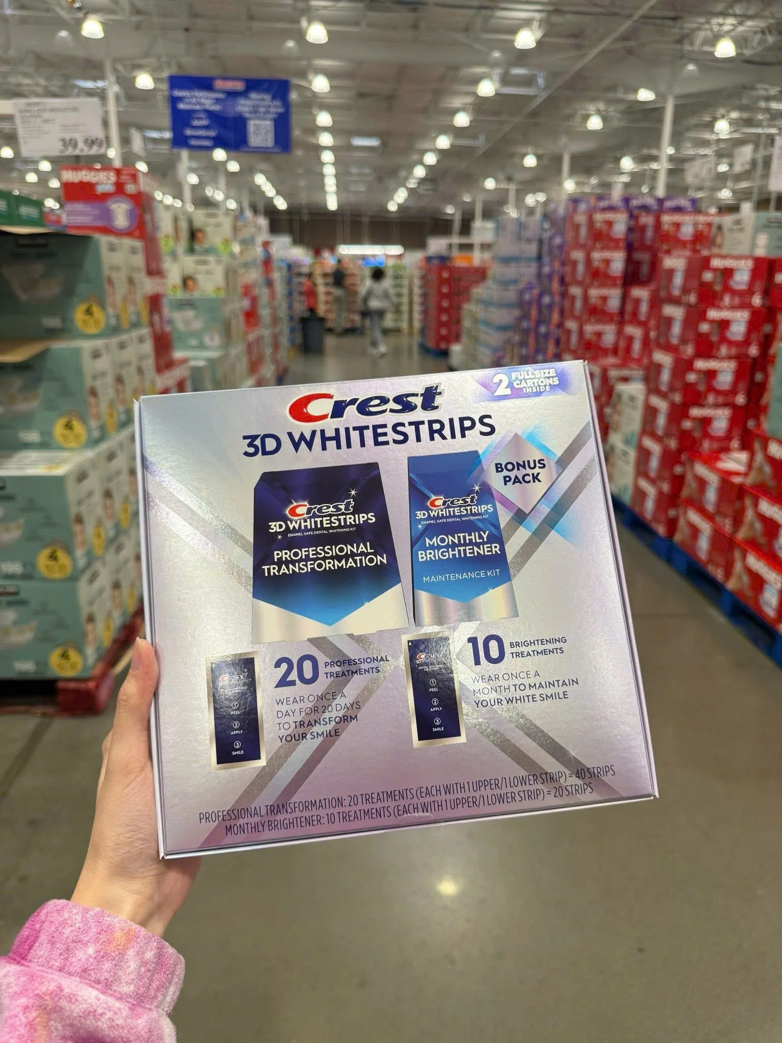 Miếng Dán Trắng Răng Crest 3D Whitestrips Mỹ (60 Miếng) Miếng Dán Trắng Răng Crest 3D Whitestrips Mỹ (60 Miếng)