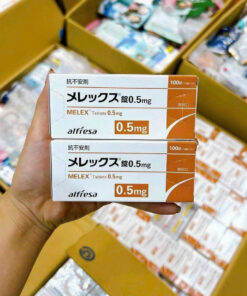 Viên uống hỗ trợ ngủ ngon Melex Alfresa 0.5mg Nhật Bản