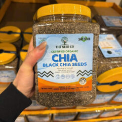 Hạt chia đen hữu cơ The Seed Co Black Chia Seeds Úc