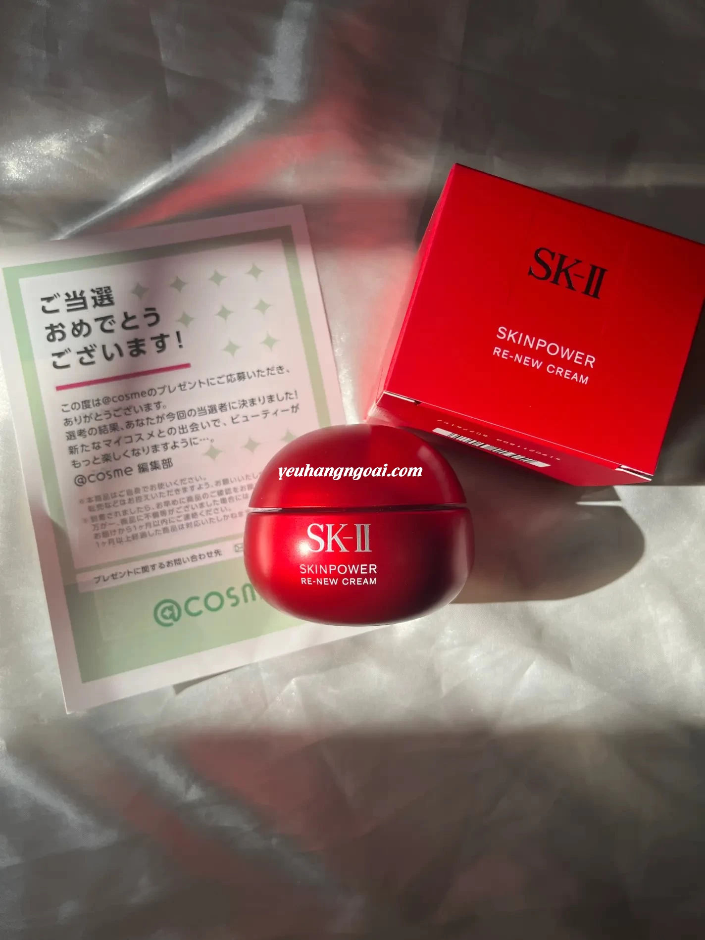 Kem dưỡng da SK-II Skin Power Re-New Cream Nhật Bản Kem dưỡng da SK-II Skin Power Re-New Cream Nhật Bản - Ảnh 5