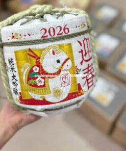 Rượu con NGỰA Sake bình cói Komodaru Hakushika Nhật Bản 2026 – Tết BÍNH NGỌ Rượu con NGỰA Sake bình cói Komodaru Hakushika Nhật Bản 2026 – Tết BÍNH NGỌ - Yêu Hàng Ngoại