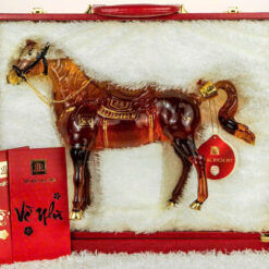 Rượu con ngựa thủy tinh Doha Royal Rich XO 2026 1000ml