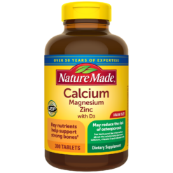 Viên uống bổ sung Calcium Magnesium Zinc with D3 Nature Made (300 viên)