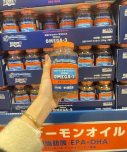 Viên Uống Dầu Cá Hồi Tự Nhiên Pure Alaska Omega Wild Salmon Oil 333mg – Hộp 540 Viên Nhật Bản Viên Uống Dầu Cá Hồi Tự Nhiên Pure Alaska Omega Wild Salmon Oil 333mg – Hộp 540 Viên Nhật Bản - Yêu Hàng Ngoại