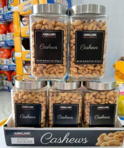 Hạt Điều Kirkland Signature Cashews Mỹ 1.07kg (38oz)