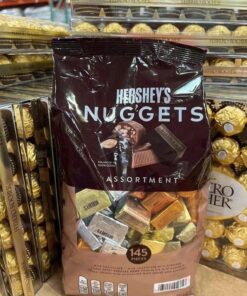 Hershey’s Nuggets Assortment 145 Viên – Socola Hạt Hạnh Nhân Mỹ