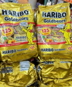 Haribo Goldbears 125 Bags – Kẹo Dẻo Gấu Trái Cây