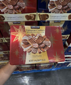 Kirkland Signature European Cookies with Belgian Chocolate – Hộp Bánh Quy Châu Âu Cao Cấp