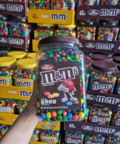 Peanut M&M’s & Milk Chocolate M&M’s – Hũ Lớn 1.75kg