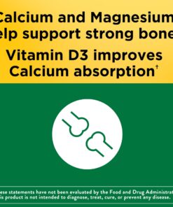 Viên uống bổ sung Calcium Magnesium Zinc with D3 Nature Made (300 viên) Viên uống bổ sung Calcium Magnesium Zinc with D3 Nature Made (300 viên) - Yêu Hàng Ngoại