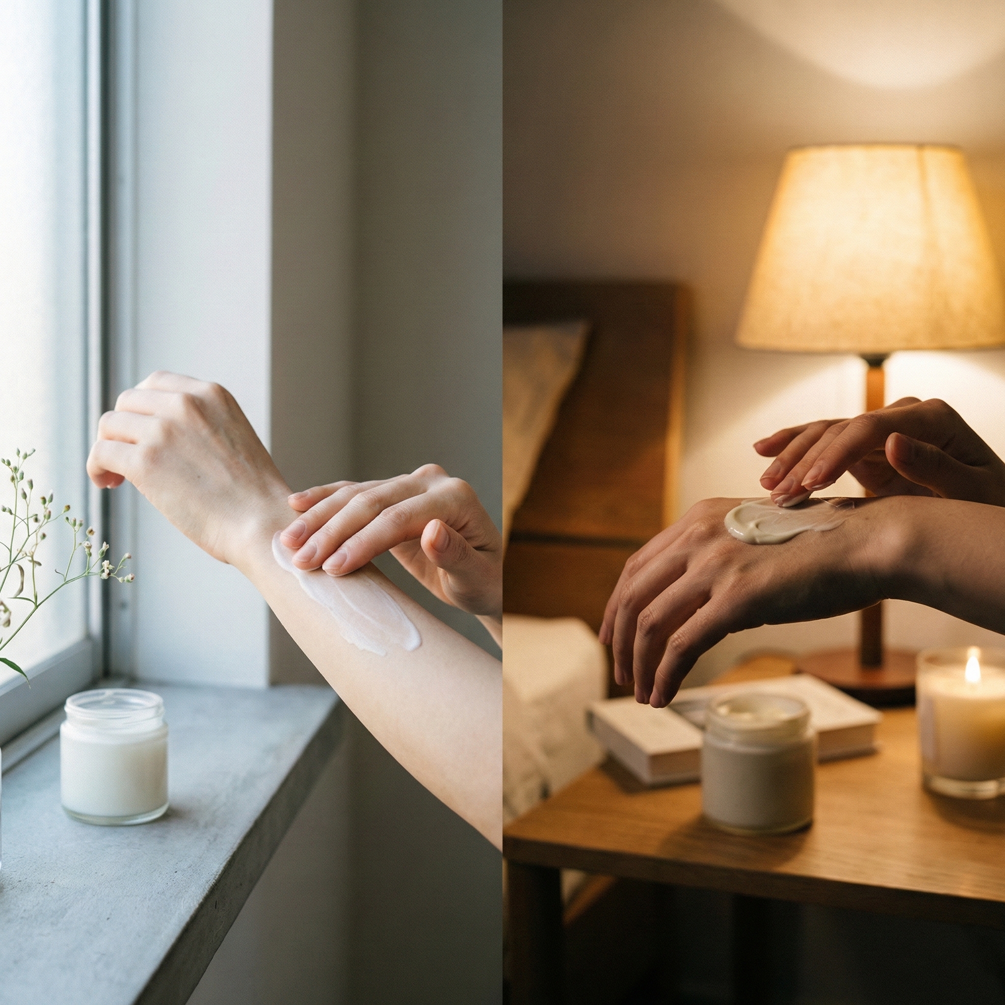 Skincare buổi sáng và buổi tối khác nhau thế nào? Skincare buổi sáng và buổi tối khác nhau thế nào? - Yêu Hàng Ngoại