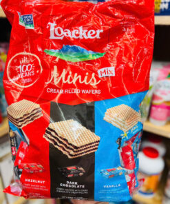 Loacker Minis Mix Cream Filled Wafers | Bánh Wafer Ý Nhân Kem Cao Cấp Loacker Minis Mix Cream Filled Wafers | Bánh Wafer Ý Nhân Kem Cao Cấp - Yêu Hàng Ngoại