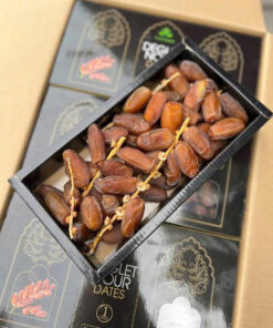 Chà Là Tươi Nguyên Cành Deglet Nour TACAGO – Hộp Cao Cấp 500g