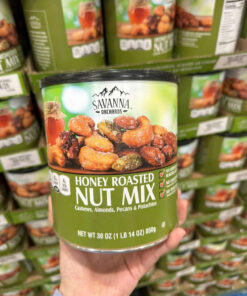 Savanna Orchards Honey Roasted Nut Mix 850g – Hũ Hạt Rang Mật Ong Cao Cấp Từ Mỹ