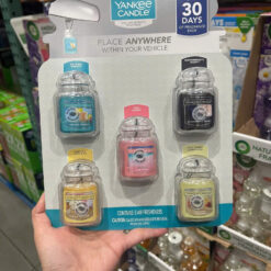 Bộ thơm xe Yankee Candle Car Jar Ultimate Multipack 5 mùi