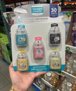Bộ thơm xe Yankee Candle Car Jar Ultimate Multipack 5 mùi