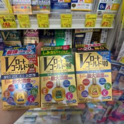 Dung Dịch Nhỏ Mắt Rohto V Gold 40 Nhật Bản (Chai 20ml)