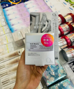 Kem khử mùi ngăn mồ hôi Quick Beauty Medicated Deodorant Cream 30g Nhật Bản Kem khử mùi ngăn mồ hôi Quick Beauty Medicated Deodorant Cream 30g Nhật Bản - Yêu Hàng Ngoại