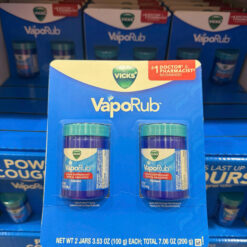 Vicks VapoRub Ointment 2 Hũ x 100g – Kem Xoa Ngoài Da Hỗ Trợ Giảm Ho, Đau Nhức Nhẹ