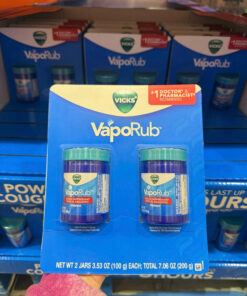 Vicks VapoRub Ointment 2 Hũ x 100g – Kem Xoa Ngoài Da Hỗ Trợ Giảm Ho, Đau Nhức Nhẹ