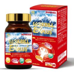 Viên uống dầu nhuyễn thể W3 KRILL EXPLUS+ Yoshikawa Nhật Bản