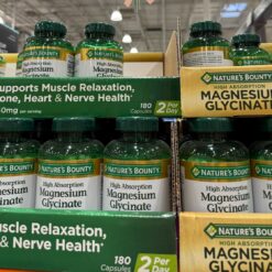 Alternative view of Viên uống hỗ trợ thư giãn cơ bắp Nature’s Bounty Magnesium Glycinate