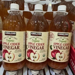 Giấm Táo Hữu Cơ Kirkland Signature Organic Apple Cider Vinegar (946ml) Mỹ