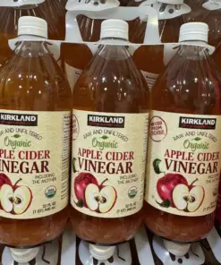 Giấm Táo Hữu Cơ Kirkland Signature Organic Apple Cider Vinegar (946ml) Mỹ