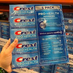 Kem đánh răng Crest Pro-Health Advanced 167g x 5 hỗ trợ nướu và răng nhạy cảm