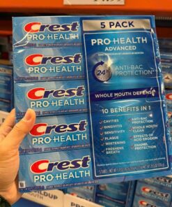 Kem đánh răng Crest Pro-Health Advanced 167g x 5 hỗ trợ nướu và răng nhạy cảm