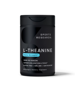 Alternative view of Viên Uống L-Theanine Sports Research 200mg Mỹ Hỗ Trợ Giảm Căng Thẳng