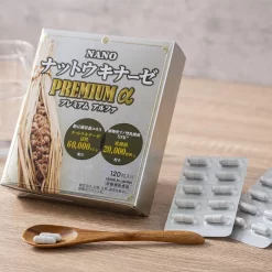 Viên Uống NANO Nattokinase Premium α 60.000FU Nhật Bản - Yêu Hàng Ngoại