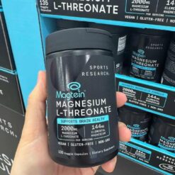 Alternative view of Viên uống Sports Research Magtein Magnesium L-Threonate 2000mg 135 viên