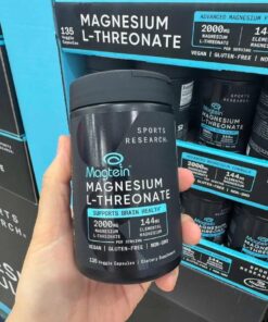 Alternative view of Viên Uống Bổ Não Sports Research Magtein® Magnesium L-Threonate (135 Viên) – Mỹ