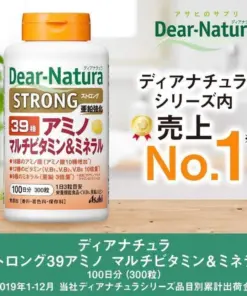 Viên Uống Tổng Hợp 39 Loại Vitamin & Acid Amin Dear-Natura Asahi Nhật Bản