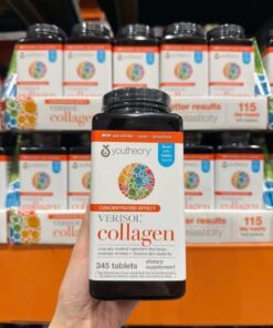Viên Uống Youtheory Verisol Collagen Mỹ (Hộp 345 Viên)