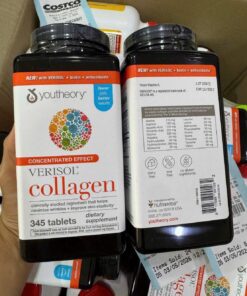 Viên Uống Youtheory Verisol Collagen Mỹ (Hộp 345 Viên) Viên Uống Youtheory Verisol Collagen Mỹ (Hộp 345 Viên) - Yêu Hàng Ngoại