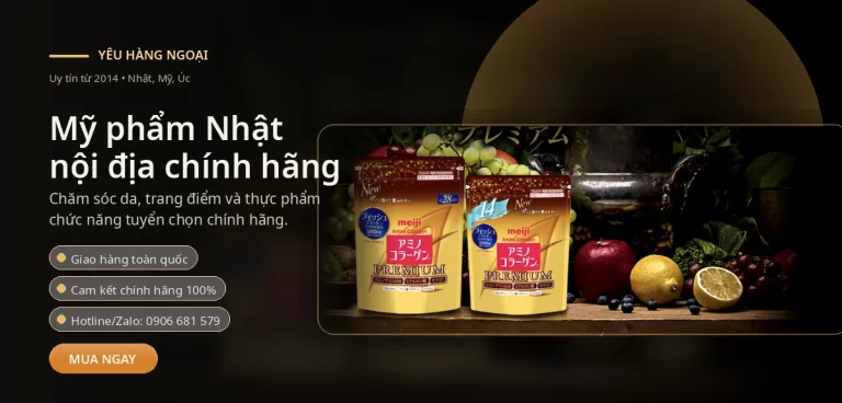 Mỹ phẩm Nhật nội địa chính hãng
