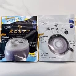 Alternative view of Bột Latte Mè Đen Kuki Nhật Bản (Có Đường 150g & Không Đường 100g)