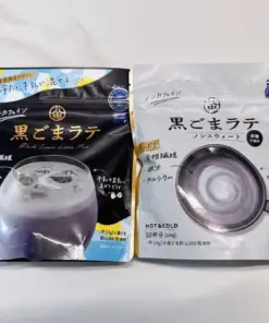 Alternative view of Bột Latte Mè Đen Kuki Nhật Bản (Có Đường 150g & Không Đường 100g)