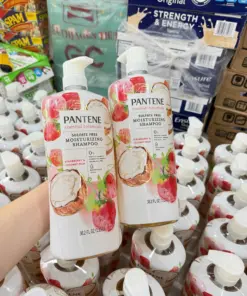 Dầu Gội Xả Pantene Essential Botanicals Strawberry & Coconut Milk 1.13L Mỹ