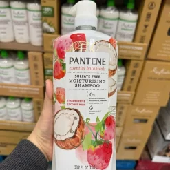 Dầu Gội Xả Pantene Essential Botanicals Strawberry & Coconut Milk 1.13L Mỹ Dầu Gội Xả Pantene Essential Botanicals Strawberry & Coconut Milk 1.13L Mỹ - Yêu Hàng Ngoại