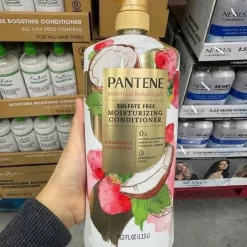 Dầu Gội Xả Pantene Essential Botanicals Strawberry & Coconut Milk 1.13L Mỹ Dầu Gội Xả Pantene Essential Botanicals Strawberry & Coconut Milk 1.13L Mỹ - Yêu Hàng Ngoại